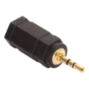 Adaptador Jack Steren 3.5mm a 2.5mm Estereo NegroDorado 252-140 (1).webp