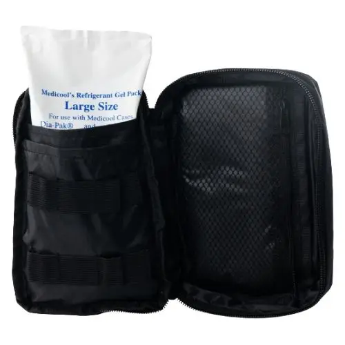 Organizador Diario para Diabéticos Medicool Negro.webp
