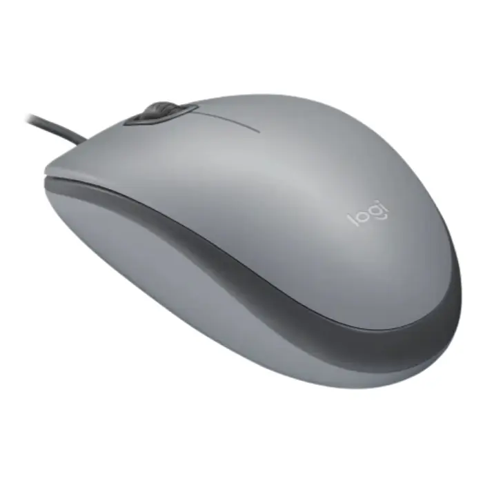 Mouse Logitech M110 Silent Alámbrico USB-A 1.000DPI Gris 910-006757 (2).webp