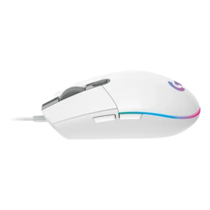 Mouse Logitech G203 LightSync Alámbrico USB-A 8.000DPI Blanco 910-005791 (2).webp