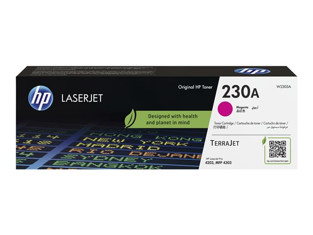 Cartucho de Tóner Magenta HP LaserJet 230A W2303A