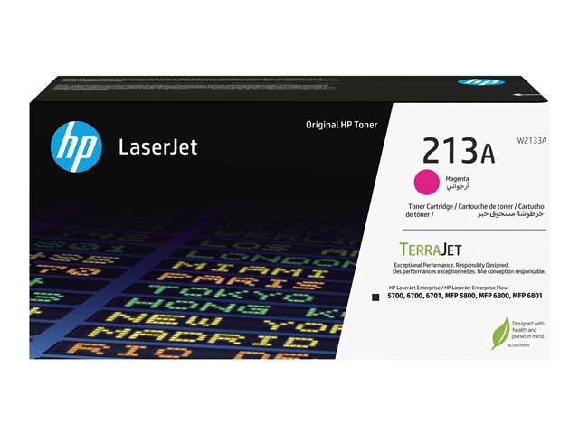 Cartucho de Tóner Magenta HP LaserJet 213A W2133A