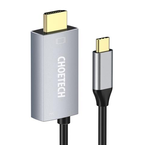 Cable de USB-C a HDMI + PD Choetech 60W XCH-M180