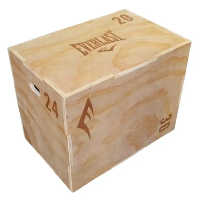 Caja Plyometrica Everlast de Madera EVBX8R243