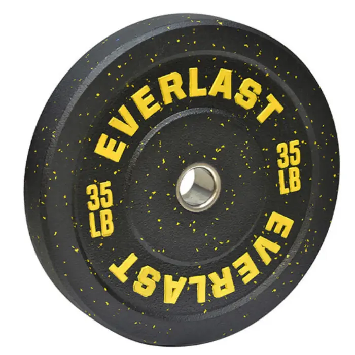 Bumper Plate Everlast Gris 35LB EVBP8R035