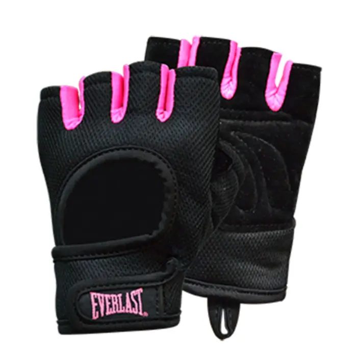 Guante de Pesas Everlast Velvet BK Pink M EVWG6S402-M