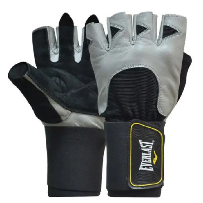 Guante Pesas Everlast Total Strength II Negro con Gris XL EVWG7K7T02-XL