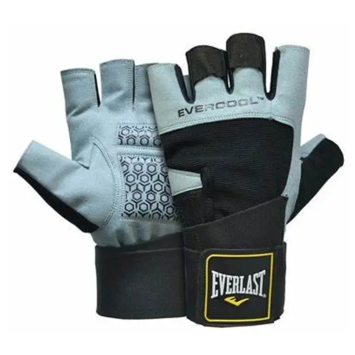 Guante Pesas Everlast Power House II Gris con Negro Talla S EVWG7K9P02-S