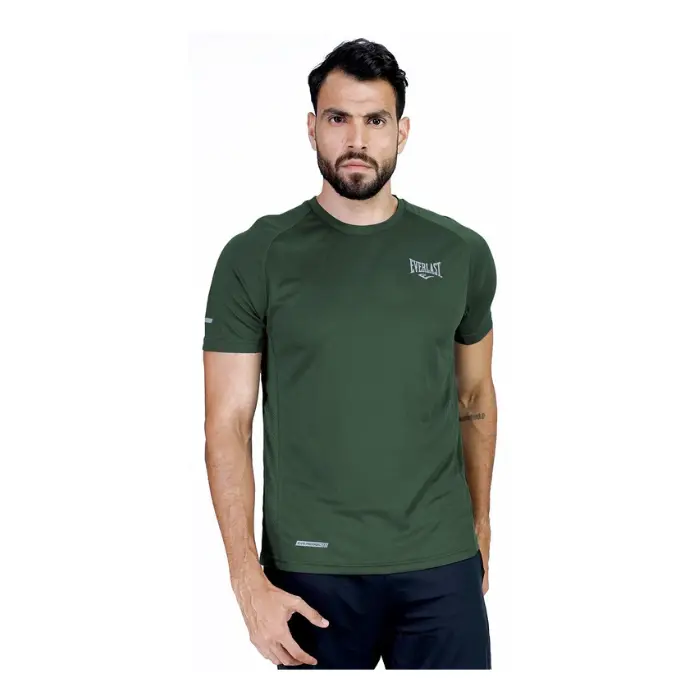 Camiseta Poly Everlast Seasonal Verde S EV77HAM336-S