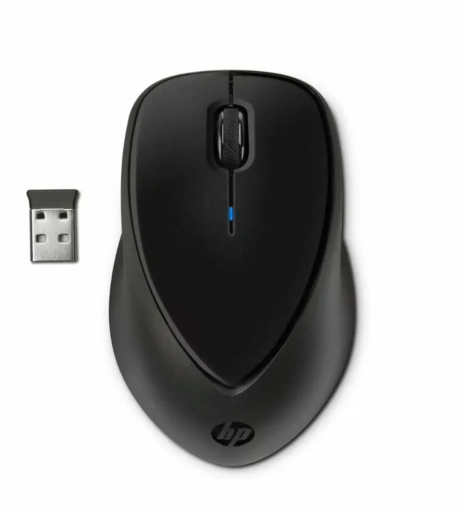 Mouse HP Comfort Grip Inalámbrico Negro H2L63AA