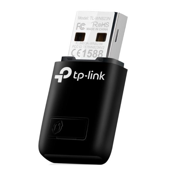 Adaptador TP Link USB Mini Size Inalámbrico TL-WN823N