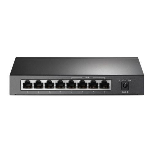 Switch TP Link 8 Puertos 10/100/1000 4 Poe TL-SG1008P