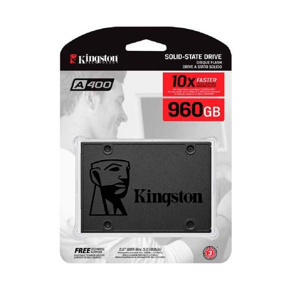 Disco Duro Interno SSD Kingston A400 2.5 960GB SA400S37/960G