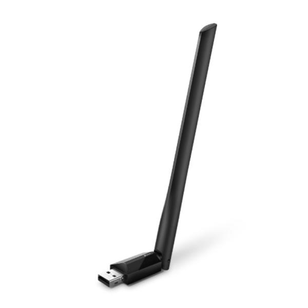 Adaptador TP Link AC600 Inalambrico Dual Banda Archer T2U Plus