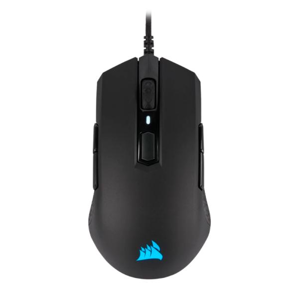 MOUSE CORSAIR USB M55 RGB PRO AMBIDIESTRO BLACK CH-9308011-NA