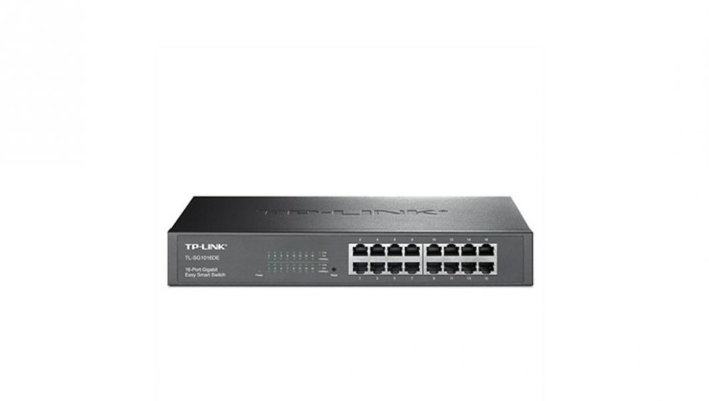 Switch TP Link 16 Puertos Easy Smart TL-SG1016DE