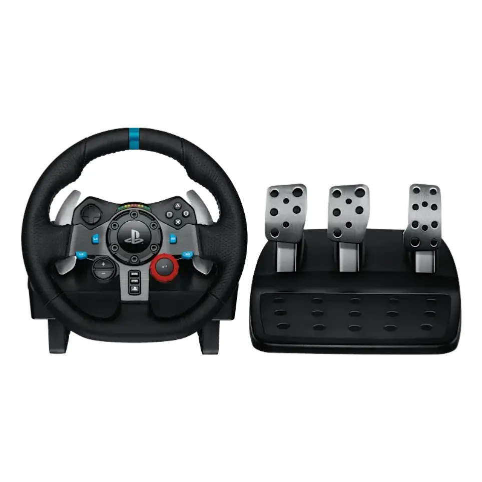Volante y Pedales Logitech Racing Wheel G29 Alámbrico 900° PC/PlayStation Negro/Plateado 941-000111