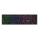 Teclado Sharkoon PureWriter RGB Mecánico Alámbrico USB-A Ingles Negro 4044951021468