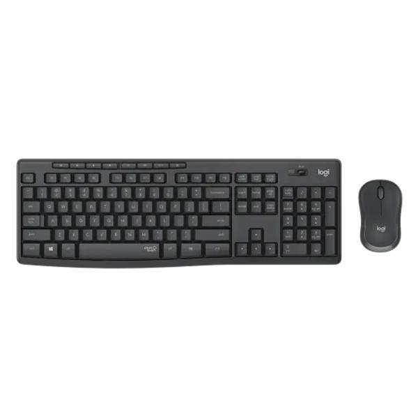 Combo Teclado Y Mouse Inalámbrico Logitech MK295 Silent Negro 920-009792