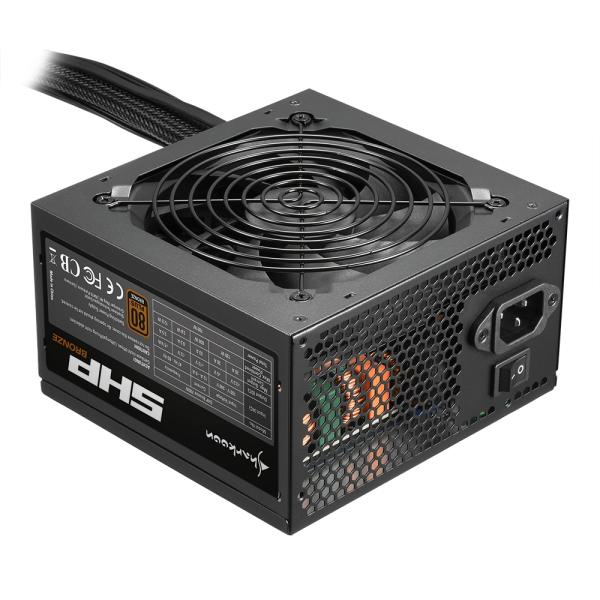 Fuente De Poder Sharkoon SHP 80+ Bronze 700W No Modular Negra 4044951031641