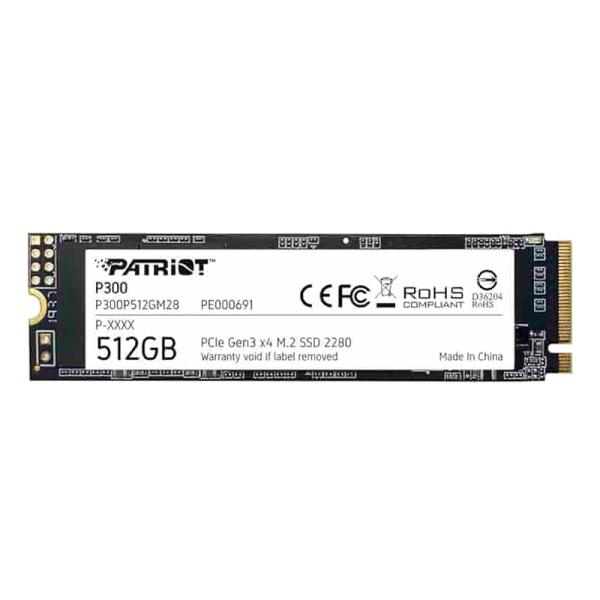 Disco Duro Interno HD Patriot 512GB M.2 P300P512GM28 P300