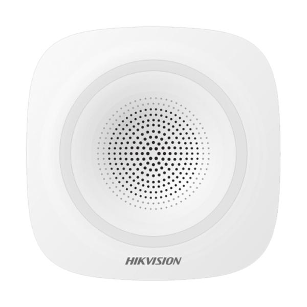 SIRENA INTERNA INAMBRICA HIKVISION 90~110dB. 1600m RF distance. 433Mhz DS-PS1-I-WB 302401725