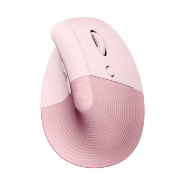 Mouse Inalámbrico Logitech Lift Vertical Ergonomic Rosa 910-006472