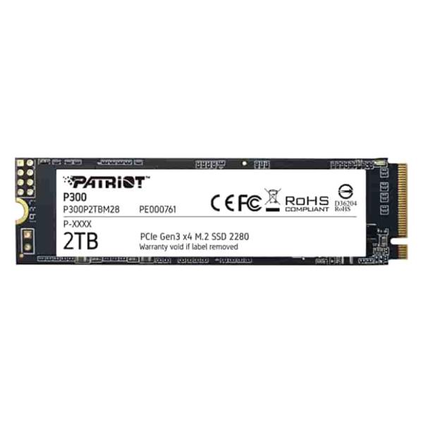 HD INTERNO 2TB M.2 2280 SOLIDO PATRIOT P300P2TBM28 P300
