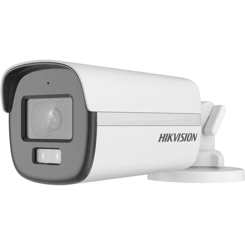 Cámara de Seguridad Hikvision Turbo HD ColorVU 3K Bullet IP67 Blanca DS-2CE12KF0T-FS