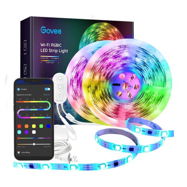 Cable de Luces Govee Wifi RGB Led Strip Lights 5 Metros H6110