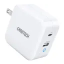 Adaptador de Corriente Choetech Carga Rápida 65W USB/USB-C PD8002