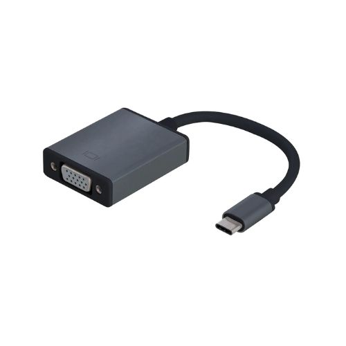 Adaptador Argom Tipo C Macho A VGA Hembra 6 PULG./15 CM ARG-CB-0043