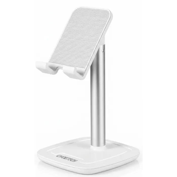 Soporte de Celular o Tablet 11'' Choetech para Escritorio Ajustable Blanco H035