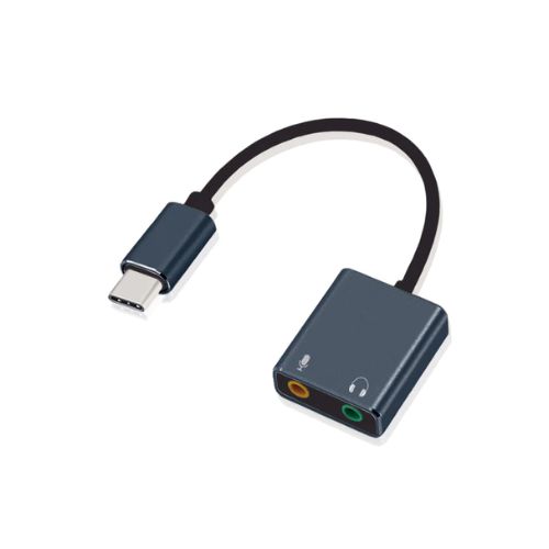 Adaptador de Cable Argom de Sonido Estéreo Tipo C ARG-CB-0066