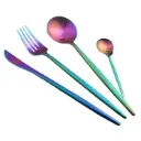 Set de Cubiertos La Gotera de Acero Tornasol B08MQ5