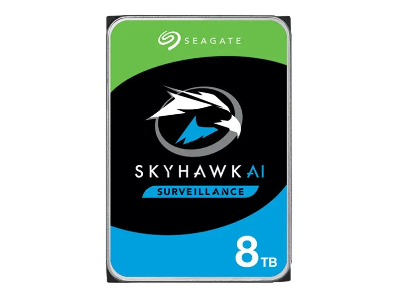 Disco Duro Seagate SkyHawk AI 8TB 3.5" SATA 6Gb/s - 256MB ST8000VE001SL