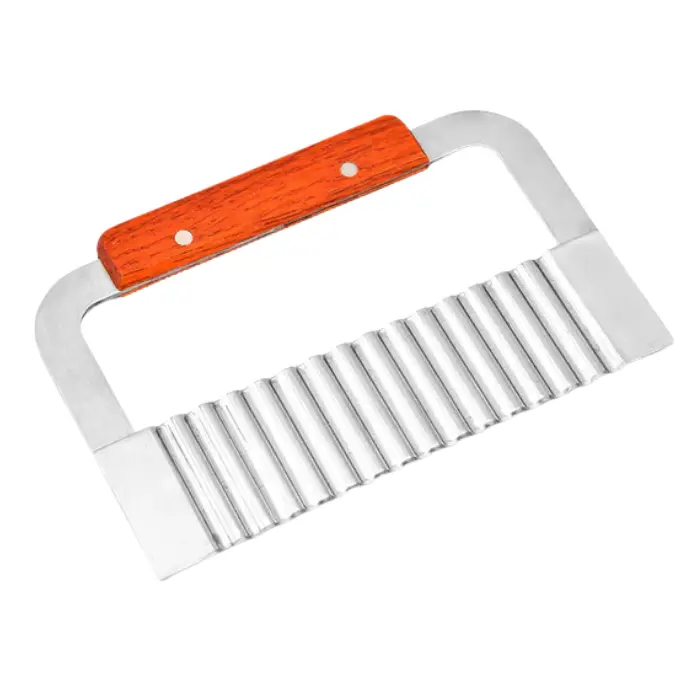 Cortadora Ondulada La Gotera para Frutas y Verduras de Acero Inoxidable LYKS05