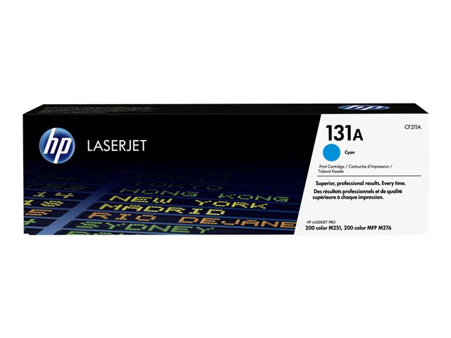 Cartucho de Tóner Cian HP LaserJet 131A CF211A