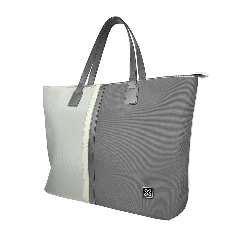 Mochila para Transporte de Portátil Klip Xtreme Capri 15.6" Blanco y Gris KLB-461GR