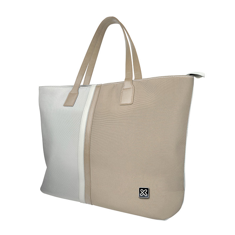Mochila para Transporte de Portátil Klip Xtreme Capri 15.6" Blanco y Beige KLB-461BG
