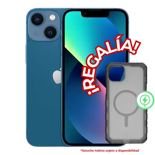 Celular Apple iPhone 13 5G 128GB 4GB-RAM Azul MLPF3LZ/A