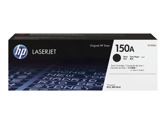 Cartucho de Tóner Negro HP LaserJet 150A W1500A