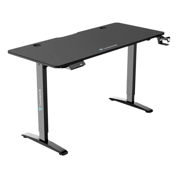 Escritorio Gamer ThunderX3 ED6 140cm Altura Ajustable Negro TEGD-5027101.11