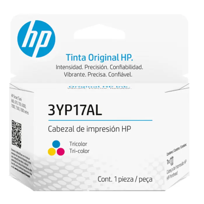 Cabezal de Impresión Tricolor HP Inktank 3YP17AL