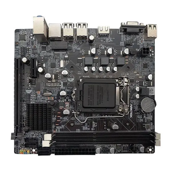 TARJETA MADRE ARKTEK AK-H61M EL LGA1155 MICRO-ATX DDR3 NEGRO