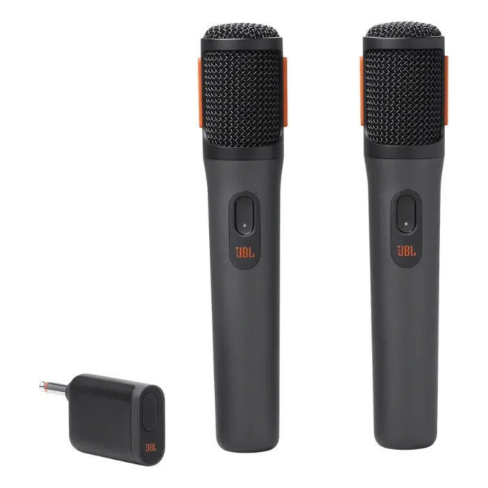 Micrófono Inalámbrico JBL PartyBox Wireless Mic 2-Pack Negro JBLPBWIRELESSMICAM