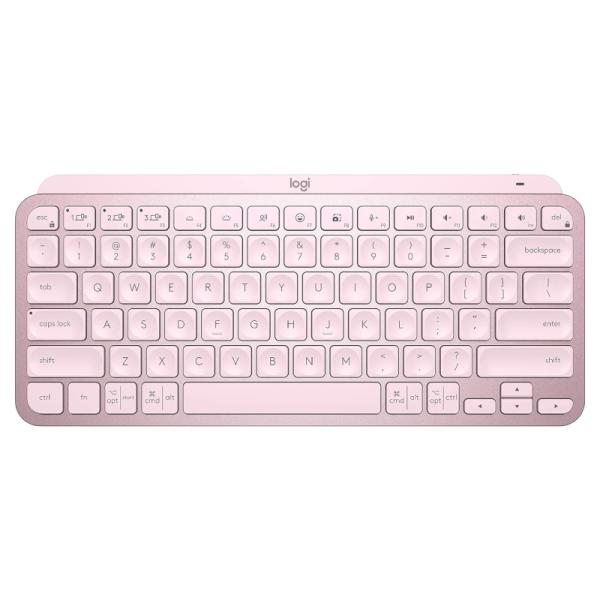 Teclado Inalámbrico Logitech MX Mini Minimalist Rosa 920-010474