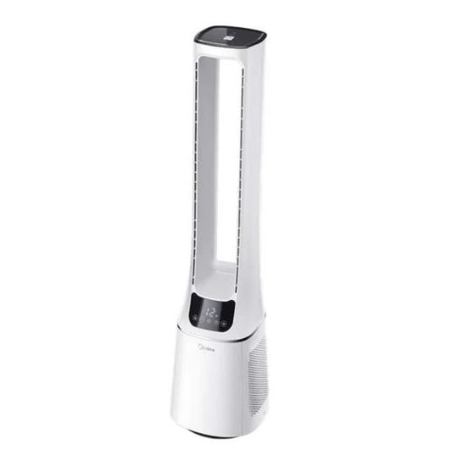 Ventilador de Torre Midea Bladeless Fan Smart Air 42″ 33W Control Remoto Blanco MBF1800PC-CA