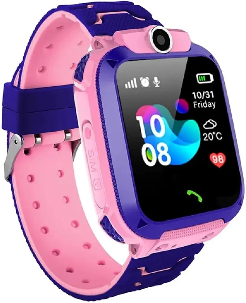 SmartWatch One4Tech Q12 Kids LTE/GPS Cámara Rosa/Morado B0BJKMZ36B