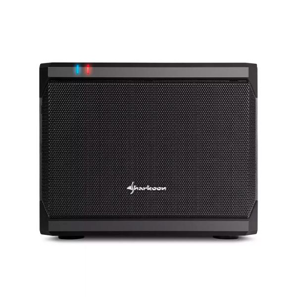 CASE SHARKOON QB ONE MINI ITX 1 VENTILADOR 120MM 2 PUERTOS USB 3.0 Y 2 PUERTOS USB 2.0 NEGRO 4044951016433